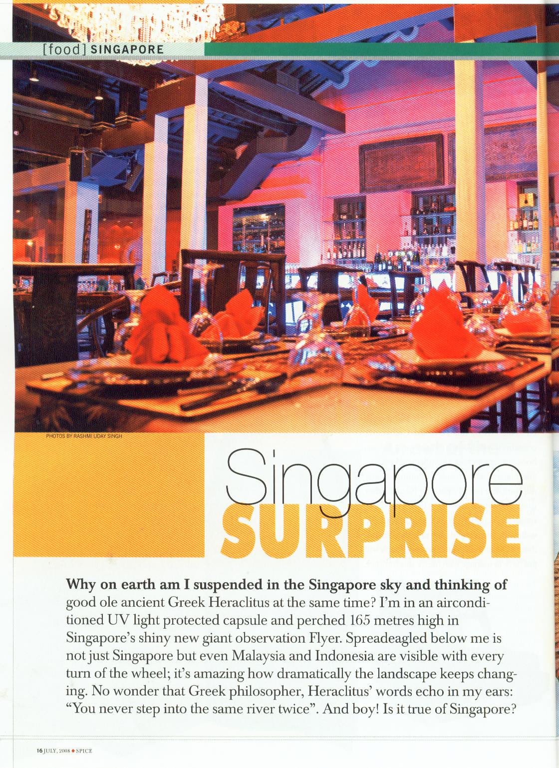 Singapore Surprise
