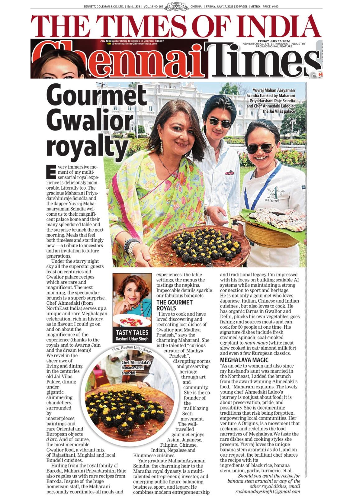 Times Of India - Chennai