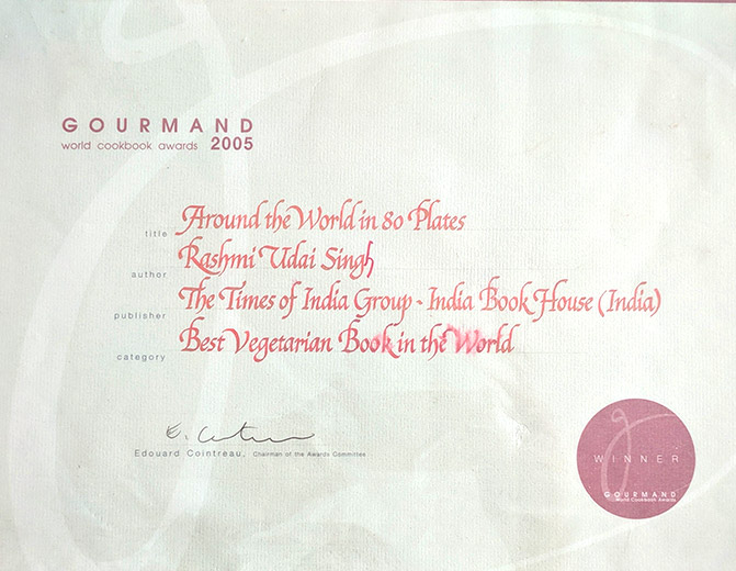 World Gourmand Award 2005