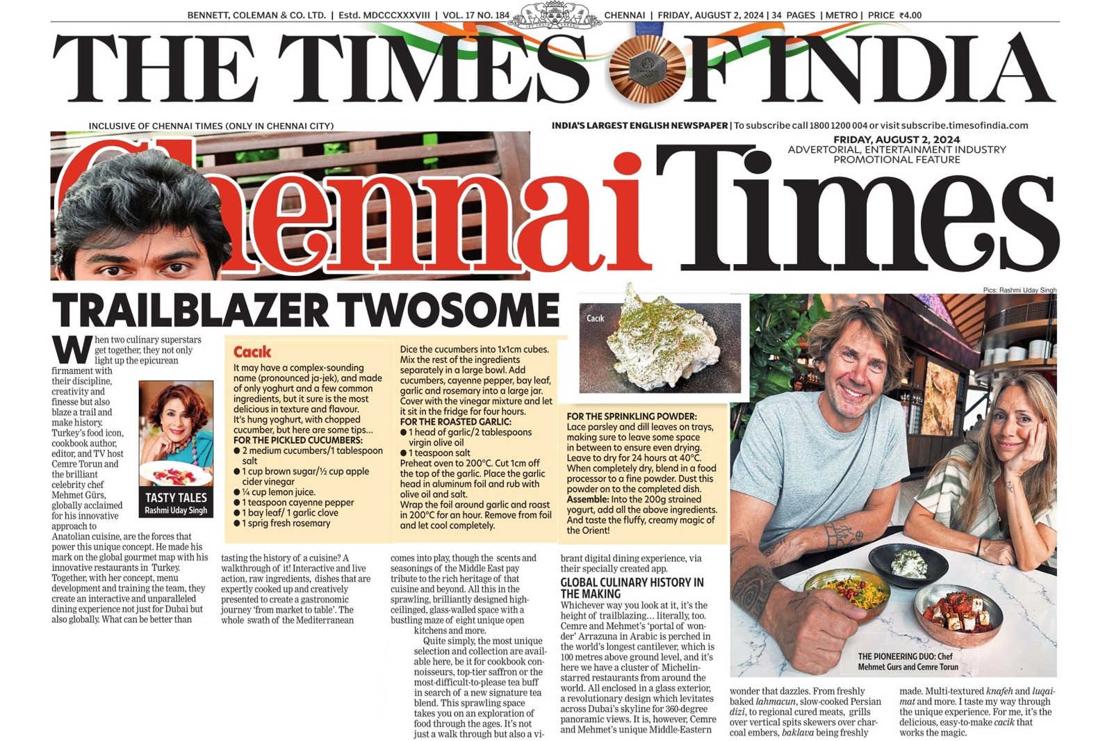 Times Of India - Chennai