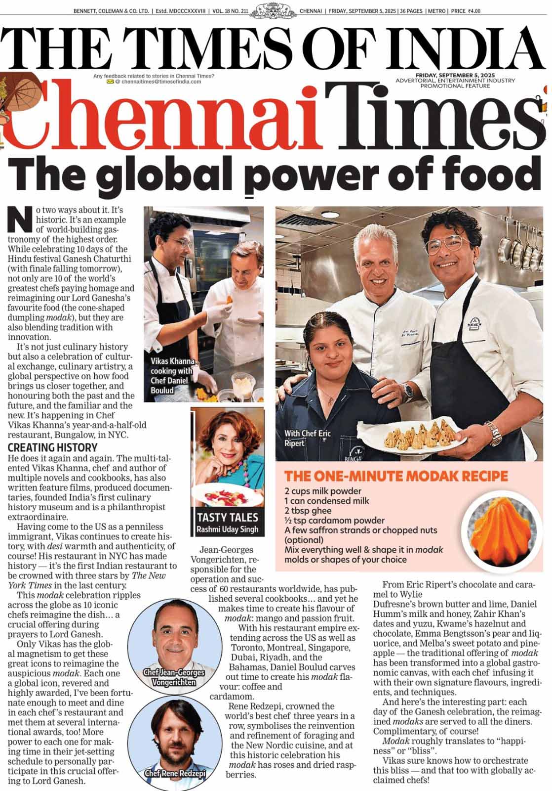 THE GLOBAL POWER OF FOOD