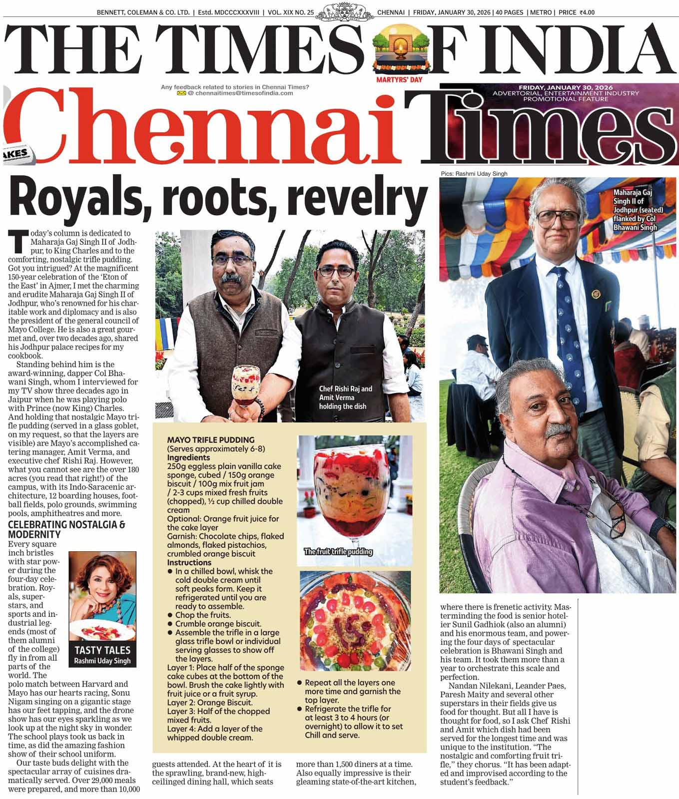 Royals, Roots, Revelry