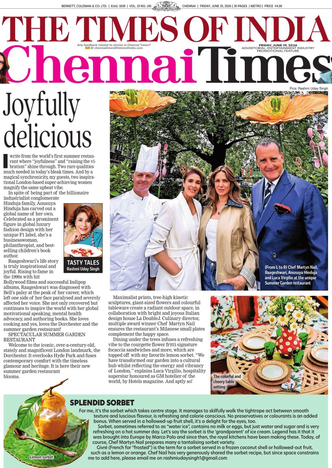 Times Of India - Chennai